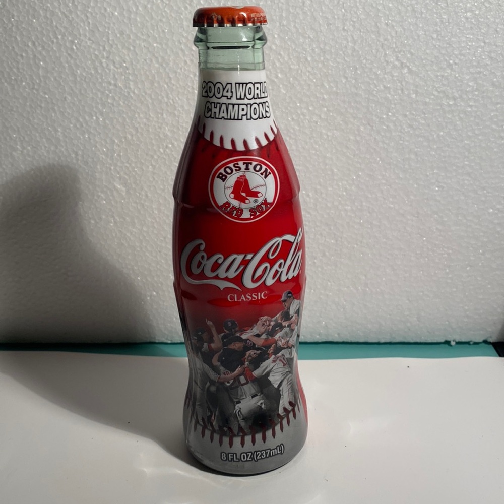 2004 Boston Red Sox Coke Bottle